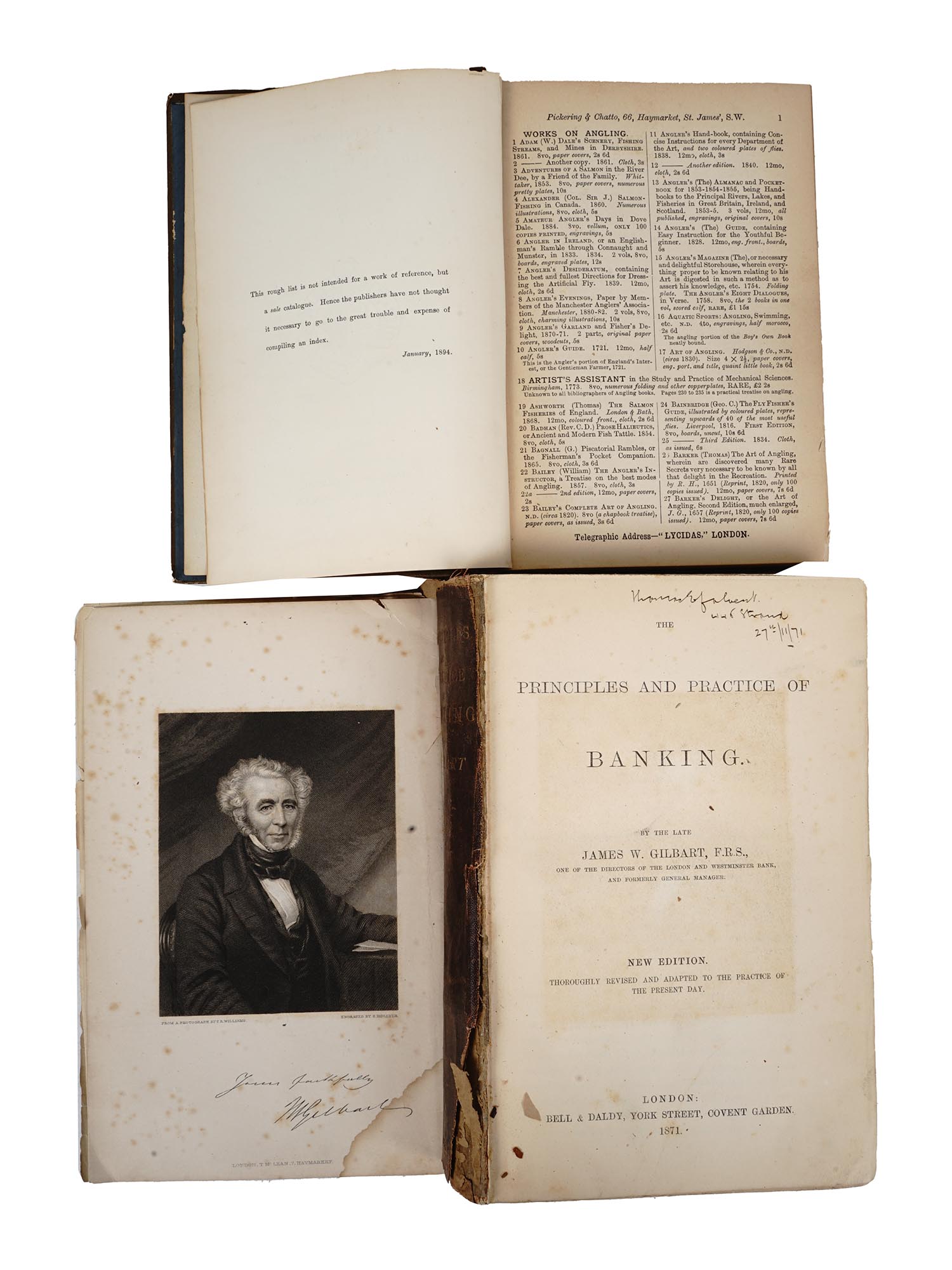ANTIQUE 19TH CENTURY NON FICTION BOOKS IN ENGLISH PIC-3